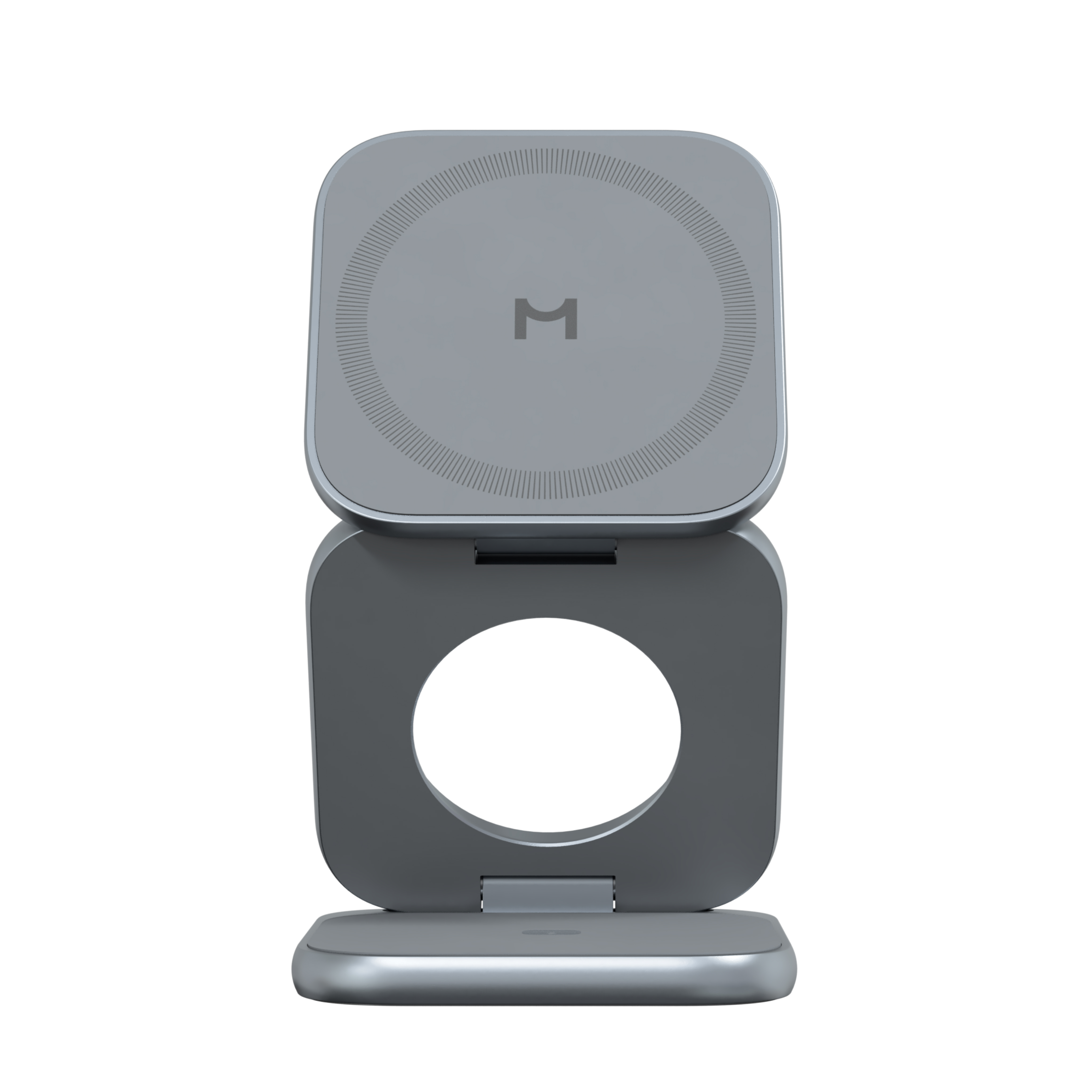 Складное беспроводное зарядное устройство 3 в 1 Magssory Fold Ultra для Apple Midnight, Полночь — WCH083 m 2